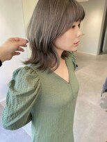 ハル 南平岸(HARU)&nbsp;オリーブ感が可愛いミルクティーグレージュ