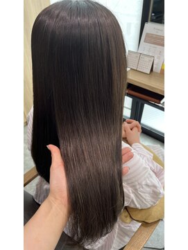 テラスヘア 新潟駅南(TERRACE hair) 【イルミナカラー】赤みを消したミルクティーベージュ
