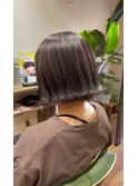 グレージュ×ハイライト