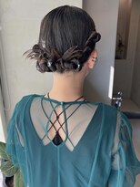ヘアー アイス ルーチェ(HAIR ICI LUCE) 結婚式参列ヘアセット /落合