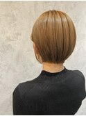 ミルクティーショートヘア