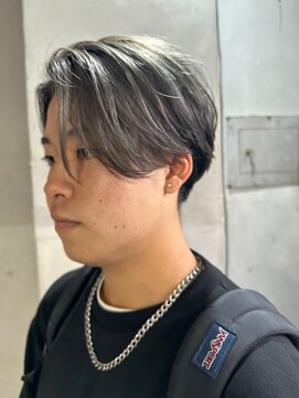 マーシー(MAAAAAC) 【MAAAAAC】メンズハイトーン シルバーグレイ シャドールーツ