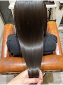ツヤツヤストレートパーマ