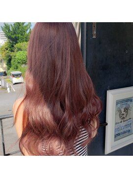 ログ(L.O.G) 【1ケアブリーチ】カット+1ケアブリーチ+カラー+トリートメント