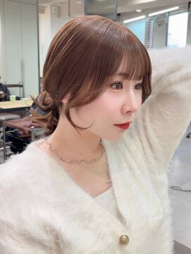 ベレーザ 渋谷(BELEZA) 8069髪質改善内巻きシャギーレイヤーロング韓国ワンホンヘア