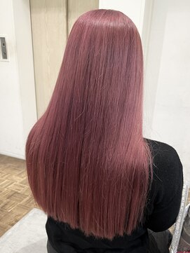 ルーム 富木島店(room) 透明感抜群♪ダブルカラーブリーチハイトーンペールピンク