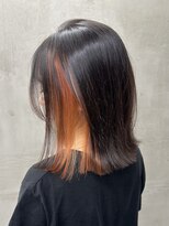 アンバー(UMBER)&nbsp;インナーカラー　オレンジ