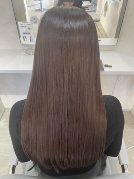 ユニック コウベ(unique KOBE) 髪質改善カラー×ベージュ