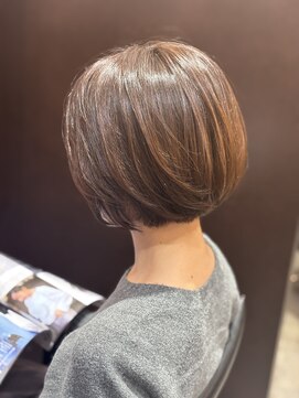 キュア 津田沼店(cure) 育てるハイライトボブ