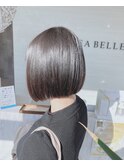 ボブ/内巻きボブ/切りっぱなしボブ/ショートボブ by.TANIGUCHI