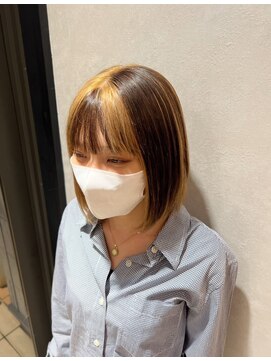 アース 四日市店(HAIR&MAKE EARTH) デザインカット　カラー