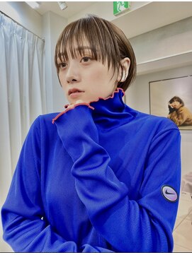ヴェイン 渋谷(vain) シースルーショート 顔周りレイヤー