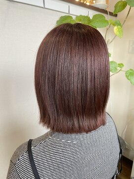 リリウム(Lilium) 切りっぱなしボブ