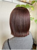 切りっぱなしボブ