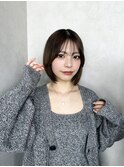 【大人ボブ】でイメチェン!濱野《@rina.hamano》