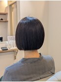 収まり抜群ミニボブ
