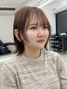 メルバイグラフ 梅田(mel by GRAFF) 【ミニボブ】ナチュラルボブ/ストレートボブ/ショートボブ