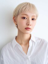 トクテ 吉祥寺(tokute) くびレイヤーエモージュグレージュカラーくびれショート/吉祥寺