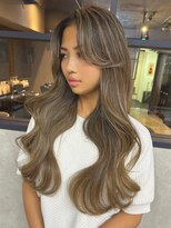 サニー 渋谷(SUNNY)&nbsp;アメイジアカラー、ハイライト、レイヤーカット、ケアブリーチ