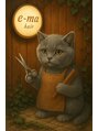 イーマ ヘア(e ma hair)&nbsp;チャットGPTに飼い猫を美容師にしてもらいました。