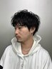 【メンズ】Men'sカット+シャドーorフェザーパーマ+マイクロバブル 