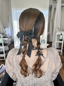 オウン(AUN) タイトツイン編み下ろし