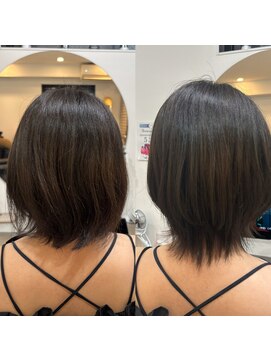 メモリーズ 銀座(Memories) 大人可愛い20代30代40代ふんわりショートボブ癖毛ショート