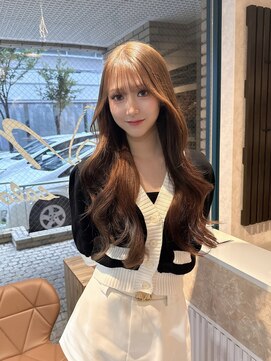 ノエ(Noe) 明るめオリーブベージュ【ブリーチなしダブルカラー】