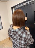 艶感ぱつっとボブ（内巻きも外ハネもOK）