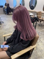 ユッカ 梅田(YUCCA)&nbsp;【YUCCA】大人可愛い/ロング/lavender pink