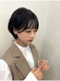 大人美人くびれヘア艶感結べるボブうる艶髪レイヤーカット
