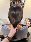 艶々髪質改善カラー◎