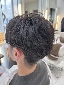 盛岡【メンズニュアンスパーマ】強めパーマ苦手な人オススメ◎