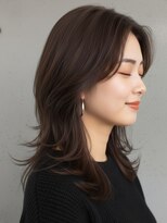 トゥルートラスト 和戸店(True Trust)&nbsp;おしゃれな大人のハイレイヤーウルフ×セミロング