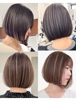 アマレット(Amaretto)&nbsp;ボブ×ハイライト