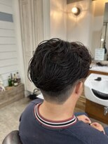 スウェル 船橋店(Swell) MEN’S HAIR/サーフカール/刈り上げセンターパート/船橋