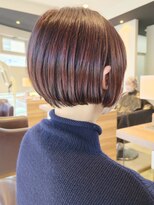 フロア(FLOOR)&nbsp;#ピンクカラー#ワンレンボブ#金沢文庫FLOOR八木