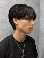 エルマーク 京都駅前(L-MARK)&nbsp;マッシュヘア/黒髪/メンズカット/men's/メンズ/眉毛