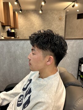 ザ クラン バイ ヘッドライト 仙台長町店(THE CLAN by HEADLIGHT) 【ショート×メンズパーマ】おしゃれに清潔感UP！