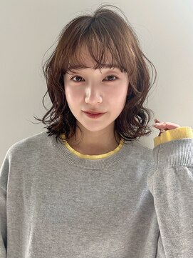 ヴェイン 渋谷(vain) ゆるーく巻いても可愛いボブレイヤー