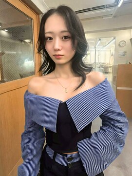 リアン(Lien) 透明感カラー/モカブラウン/レイヤーカット