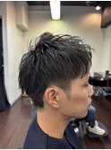 ベリーショートツーブロック