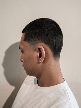 ヘアークリエイ トポライトウィロー 烏丸(Hair Create Polite willow) ダウンパーマ おしゃれボウズ
