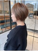 ショートヘア/ショートボブ/丸みショート/ハンサムショート