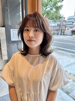 アルジャーノンシロ(ALGERNON shiro) レイヤーボブ/くびれボブ/垢抜けボブ/小顔カット/竹内哲太