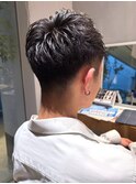 メンズ立体束感ショートヘア/爽やか好印象なメンズスタイリング