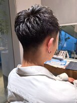 ナチュラル ヘアーデザイニング(Natural hair designing) メンズ立体束感ショートヘア/爽やか好印象なメンズスタイリング