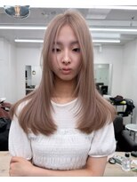 ベレーザ 渋谷(BELEZA)&nbsp;20122_ミルクティーベージュハイトーン韓国風レイヤーカット