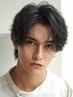 【ビジネスOK!やりすぎない大人の垢抜け】メンズカット+ニュアンスパーマ