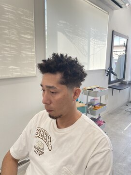 キューカンバー(CUCUMBER) メンズ【スパイキーアフロ】